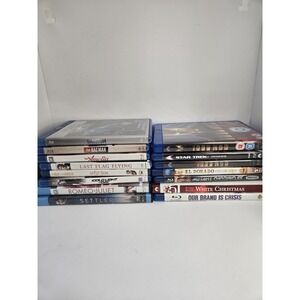 Lot of 16 Blu-Ray Movies Classic Films Mixed Genres Gently Used Tested